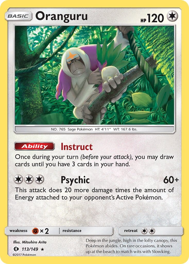 Oranguru (113/149) (Theme Deck Exclusive) [Sun & Moon: Base Set] Pokemon Single Pokémon  | Multizone: Comics And Games