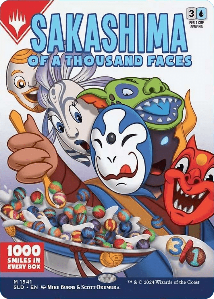 Sakashima of a Thousand Faces [Secret Lair Drop Series] MTG Single Magic: The Gathering  | Multizone: Comics And Games