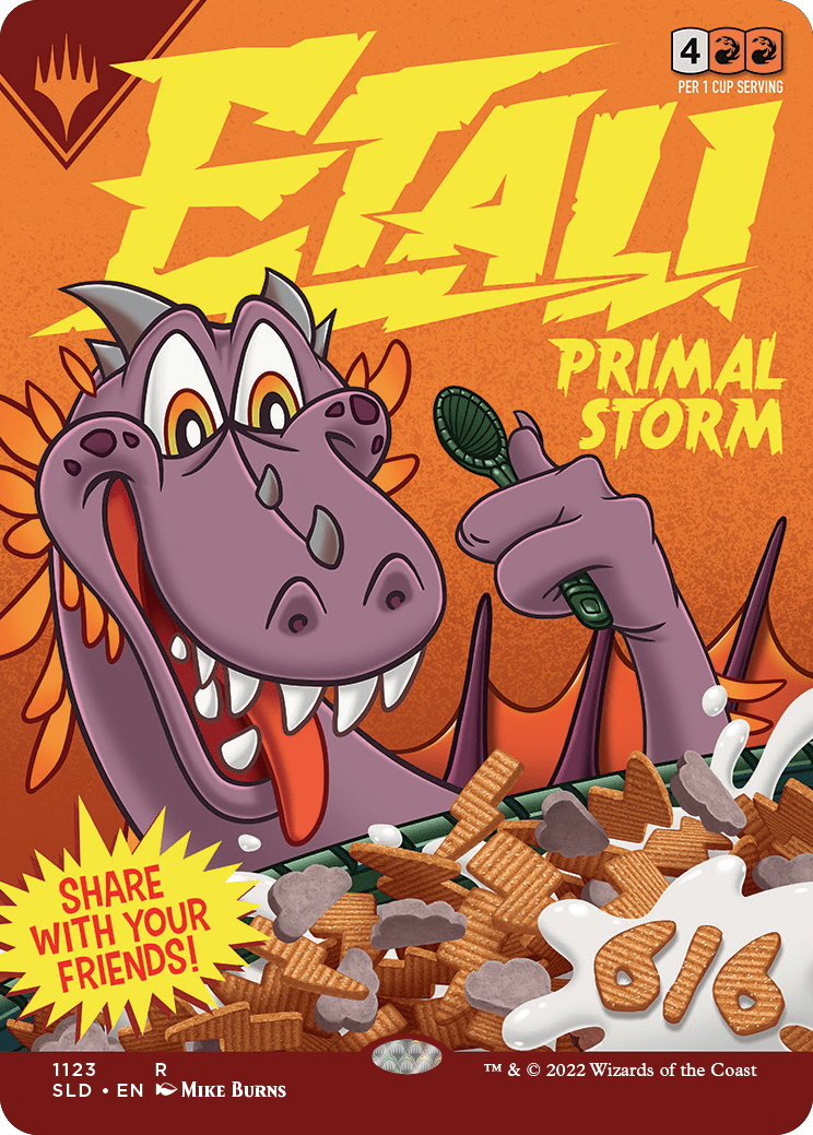 Etali, Primal Storm (Borderless) [Secret Lair Drop Series] MTG Single Magic: The Gathering  | Multizone: Comics And Games