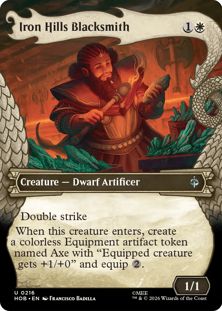 Iron Hills Blacksmith (Showcase) [The Hobbit] MTG Single Magic: The Gathering  | Multizone: Comics And Games
