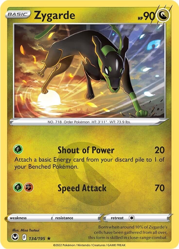 Zygarde (134/195) [Sword & Shield: Silver Tempest] Pokemon Single Pokémon  | Multizone: Comics And Games