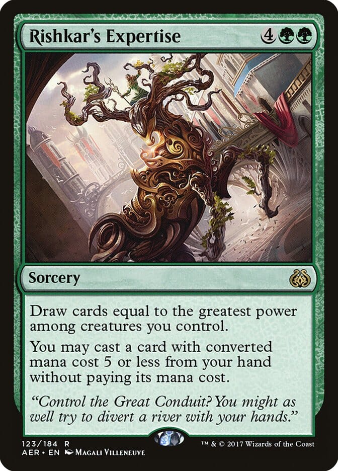 Rishkar's Expertise [Aether Revolt] MTG Single Magic: The Gathering  | Multizone: Comics And Games