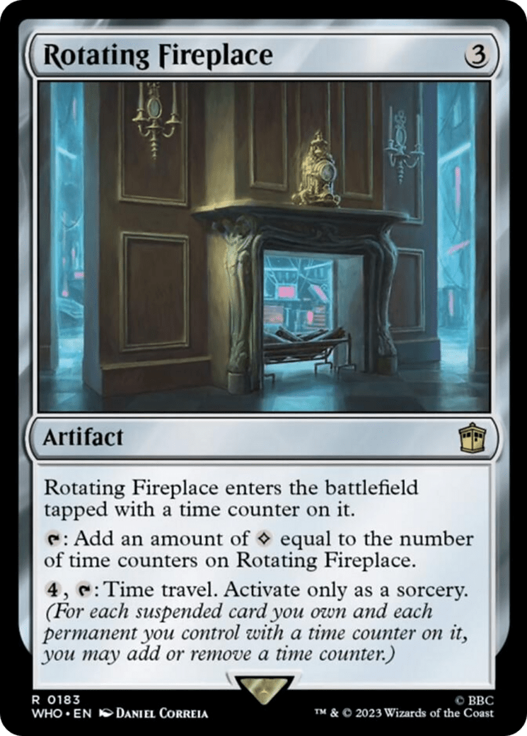 Rotating Fireplace [Doctor Who] MTG Single Magic: The Gathering  | Multizone: Comics And Games