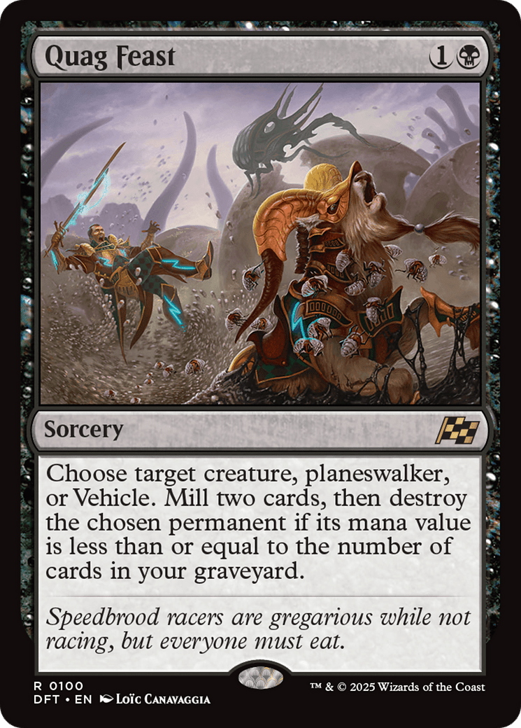 Quag Feast [Aetherdrift] MTG Single Magic: The Gathering  | Multizone: Comics And Games