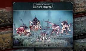 TYRANIDS: CRUSHER STAMPEDE [PRE-ORDER (Nov 28)] Miniature Game Games Workshop  | Multizone: Comics And Games