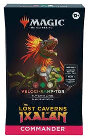 The Lost Caverns of Ixalan Commander decks LCOI: Veloci-Ramp-Tors Magic The Gathering Wizards of the Coast  | Multizone: Comics And Games