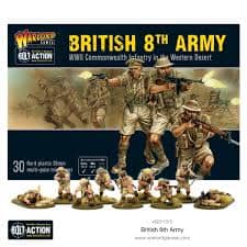 British 8th Army (WWll Miniature Game Warlord Games  | Multizone: Comics And Games