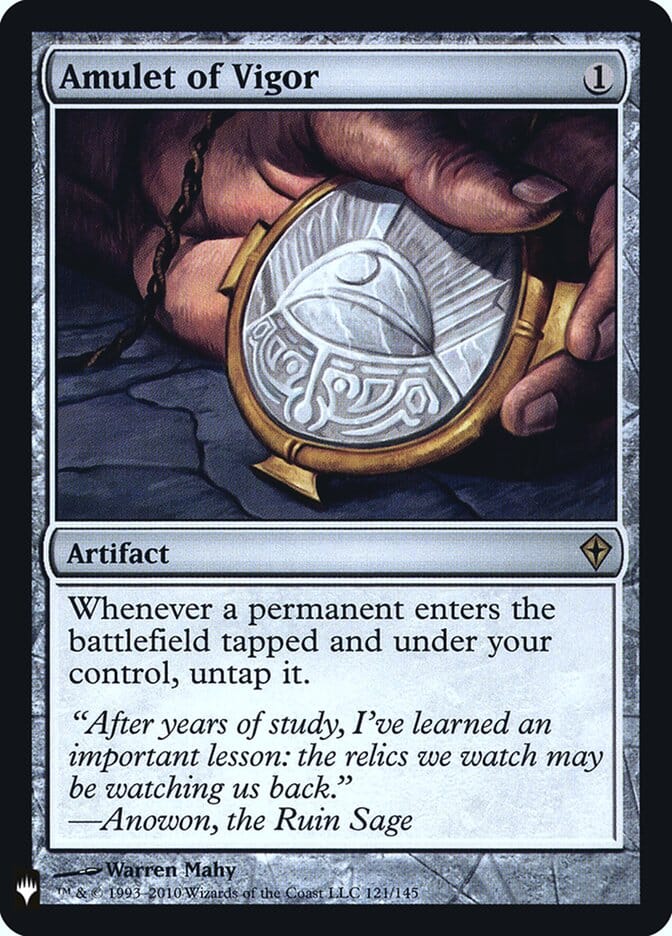 Amulet of Vigor [Mystery Booster] MTG Single Magic: The Gathering  | Multizone: Comics And Games