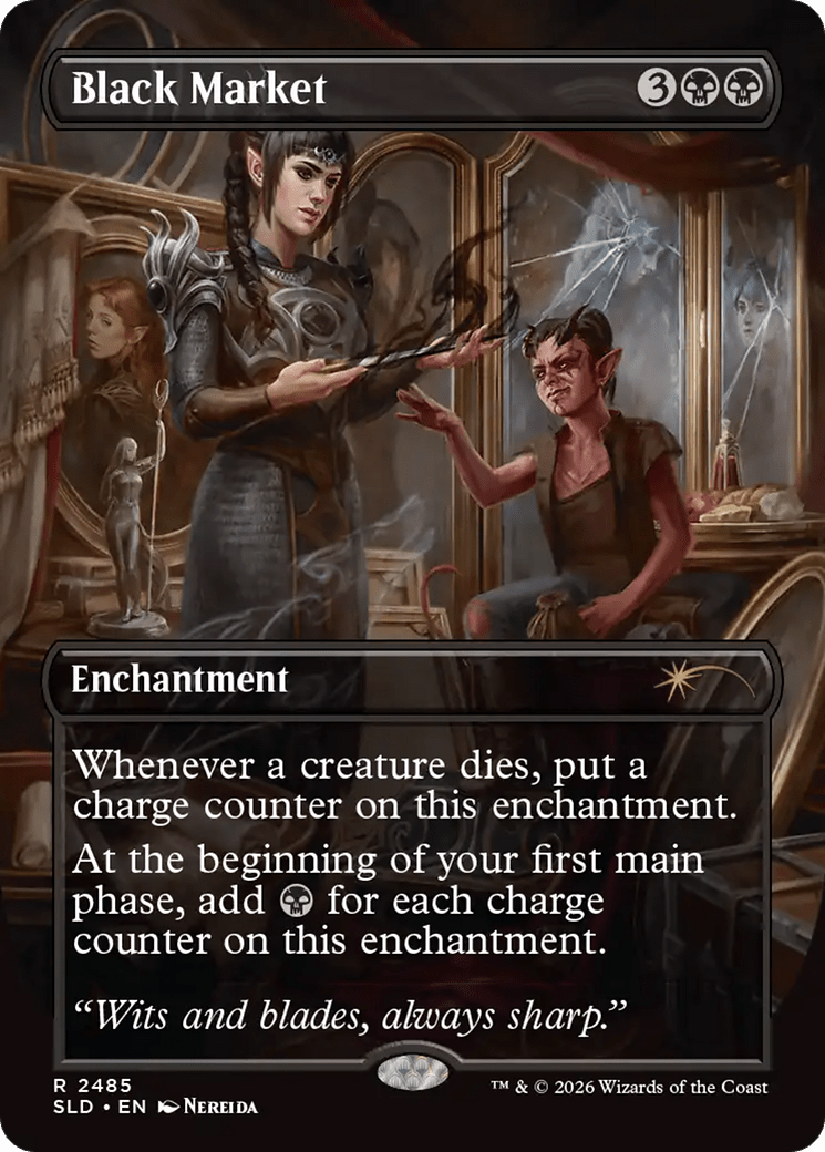 Black Market (2485) [Secret Lair Drop Series] MTG Single Magic: The Gathering  | Multizone: Comics And Games