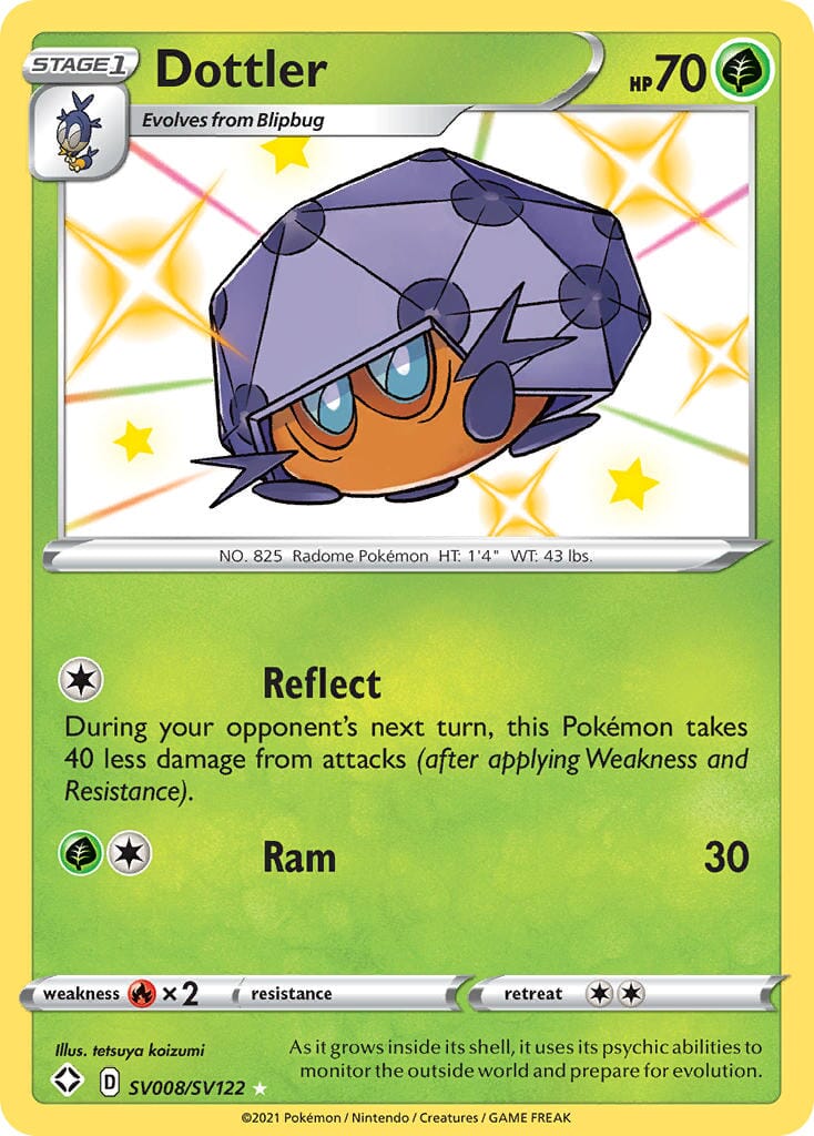 Dottler (SV008/SV122) [Sword & Shield: Shining Fates] Pokemon Single Pokémon  | Multizone: Comics And Games