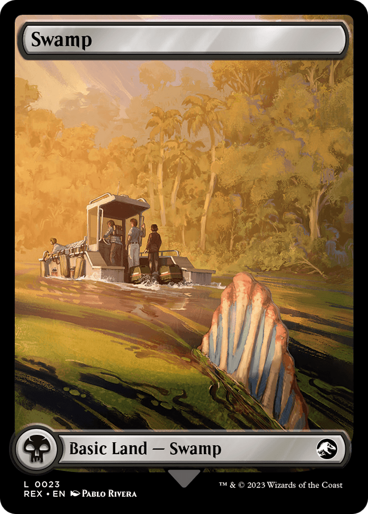 Swamp // Swamp [Jurassic World Collection] MTG Single Magic: The Gathering  | Multizone: Comics And Games