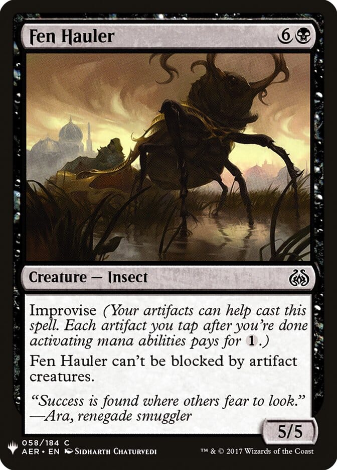 Fen Hauler [Mystery Booster] MTG Single Magic: The Gathering  | Multizone: Comics And Games