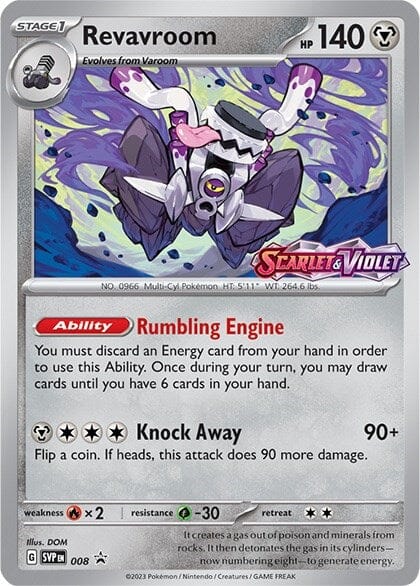 Revavroom (008) [Scarlet & Violet: Black Star Promos] Pokemon Single Pokémon  | Multizone: Comics And Games
