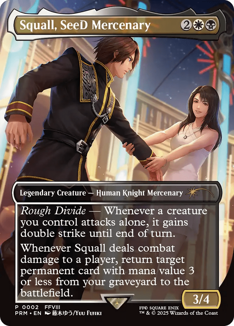 Squall, SeeD Mercenary [Standard Showdown Promos] MTG Single Magic: The Gathering  | Multizone: Comics And Games