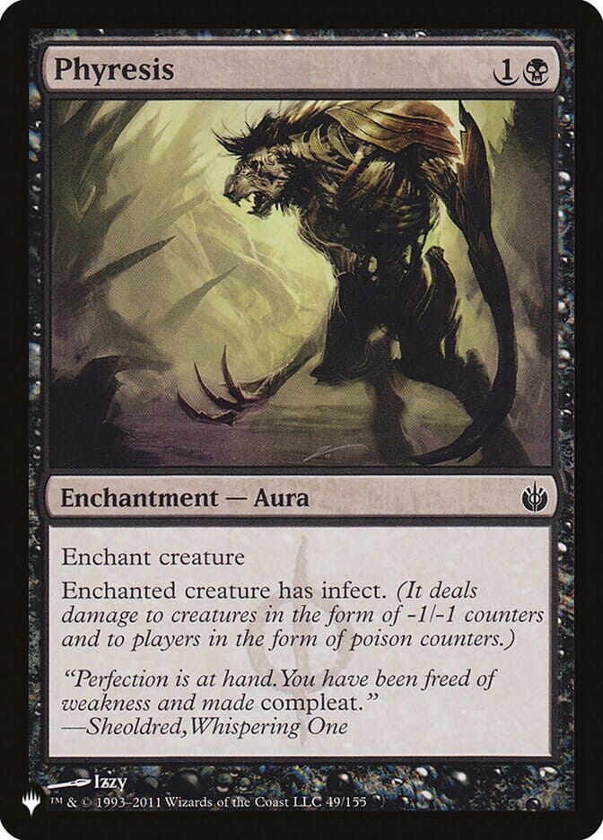 Phyresis [The List] MTG Single Magic: The Gathering  | Multizone: Comics And Games