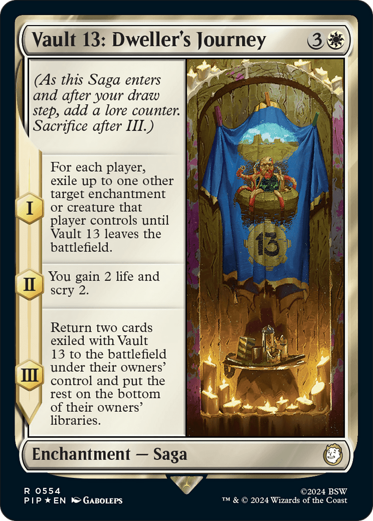 Vault 13: Dweller's Journey (Surge Foil) [Fallout] MTG Single Magic: The Gathering  | Multizone: Comics And Games