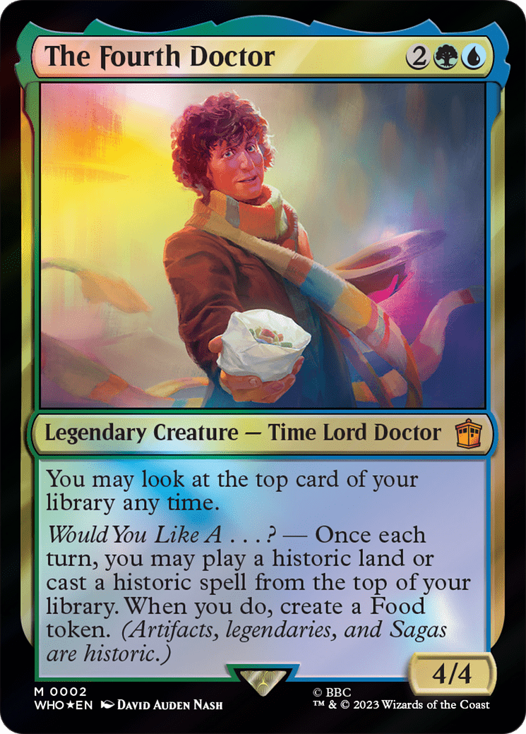 The Fourth Doctor [Doctor Who] MTG Single Magic: The Gathering  | Multizone: Comics And Games