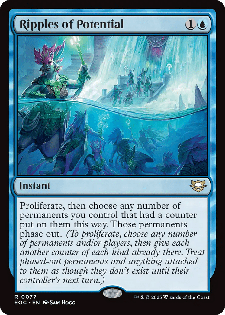 Ripples of Potential [Edge of Eternities Commander] MTG Single Magic: The Gathering  | Multizone: Comics And Games