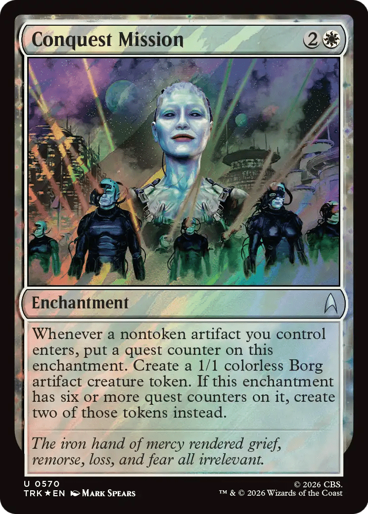 Conquest Mission (Surge Foil) [Star Trek] MTG Single Magic: The Gathering  | Multizone: Comics And Games