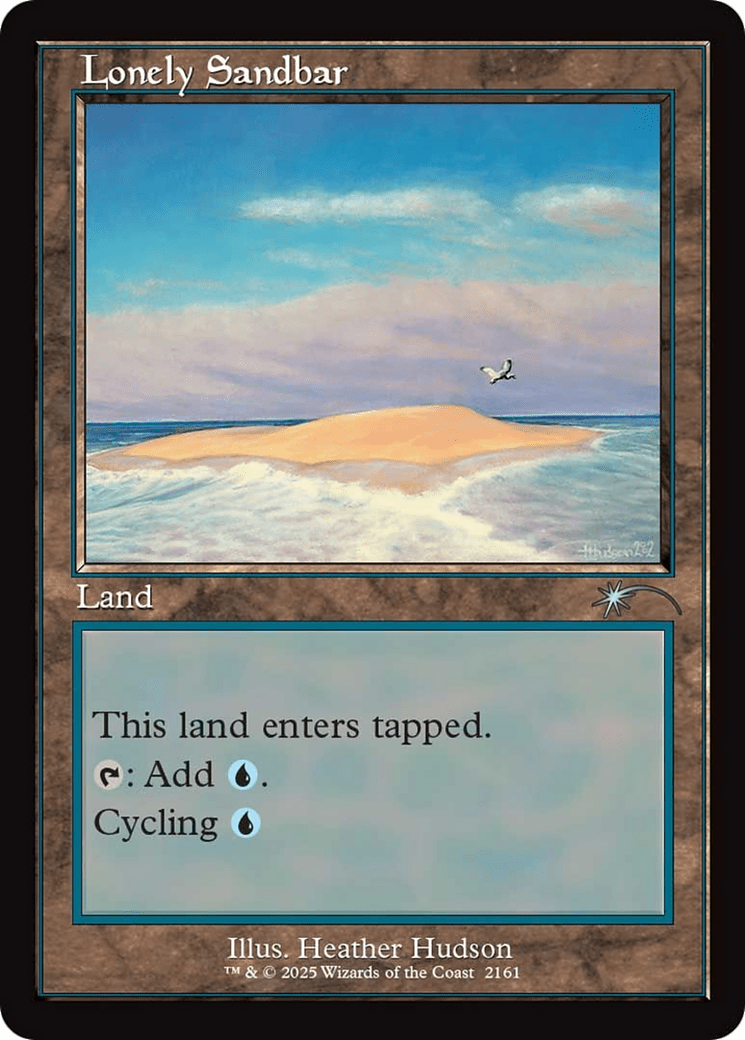Lonely Sandbar (Retro Frame) [Secret Lair Drop Series] MTG Single Magic: The Gathering  | Multizone: Comics And Games