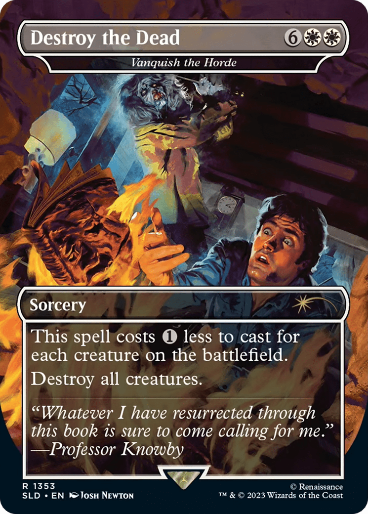 Destroy the Dead - Vanquish the Horde [Secret Lair Drop Series] MTG Single Magic: The Gathering  | Multizone: Comics And Games