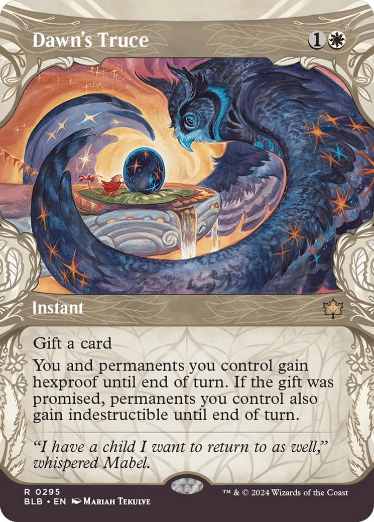 Dawn's Truce (Showcase) [Bloomburrow] MTG Single Magic: The Gathering  | Multizone: Comics And Games