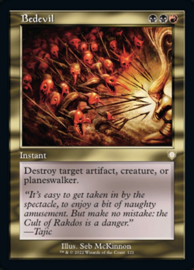 Bedevil (Retro) [The Brothers' War Commander] MTG Single Magic: The Gathering  | Multizone: Comics And Games
