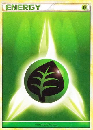 Grass Energy (2010 Unnumbered HGSS Style) [League & Championship Cards] | Multizone: Comics And Games