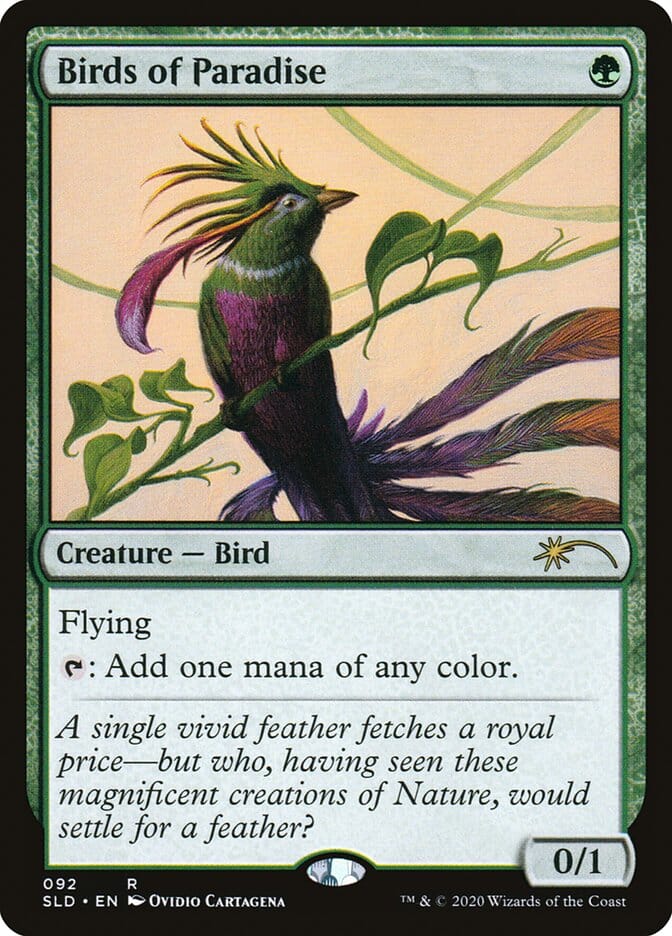 Birds of Paradise (092) [Secret Lair Drop Series] MTG Single Magic: The Gathering  | Multizone: Comics And Games