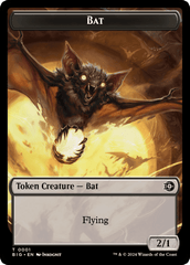 Bat // Plot Double-Sided Token [Outlaws of Thunder Junction: The Big Score Tokens] MTG Single Magic: The Gathering  | Multizone: Comics And Games