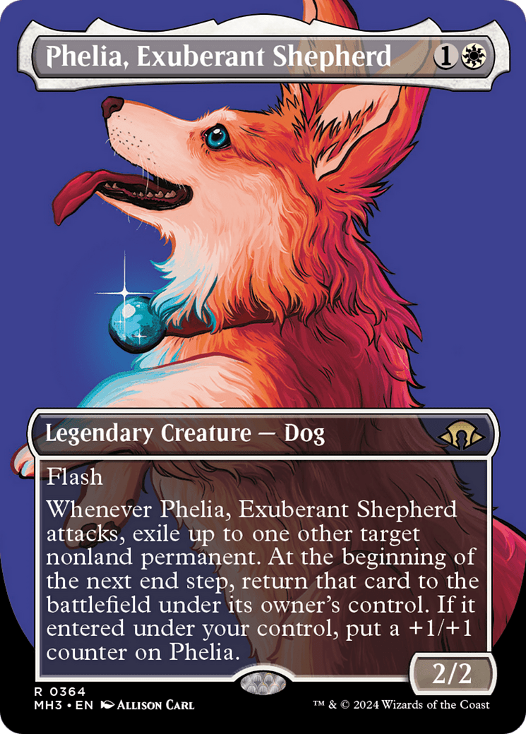 Phelia, Exuberant Shepherd (Borderless) [Modern Horizons 3] MTG Single Magic: The Gathering  | Multizone: Comics And Games