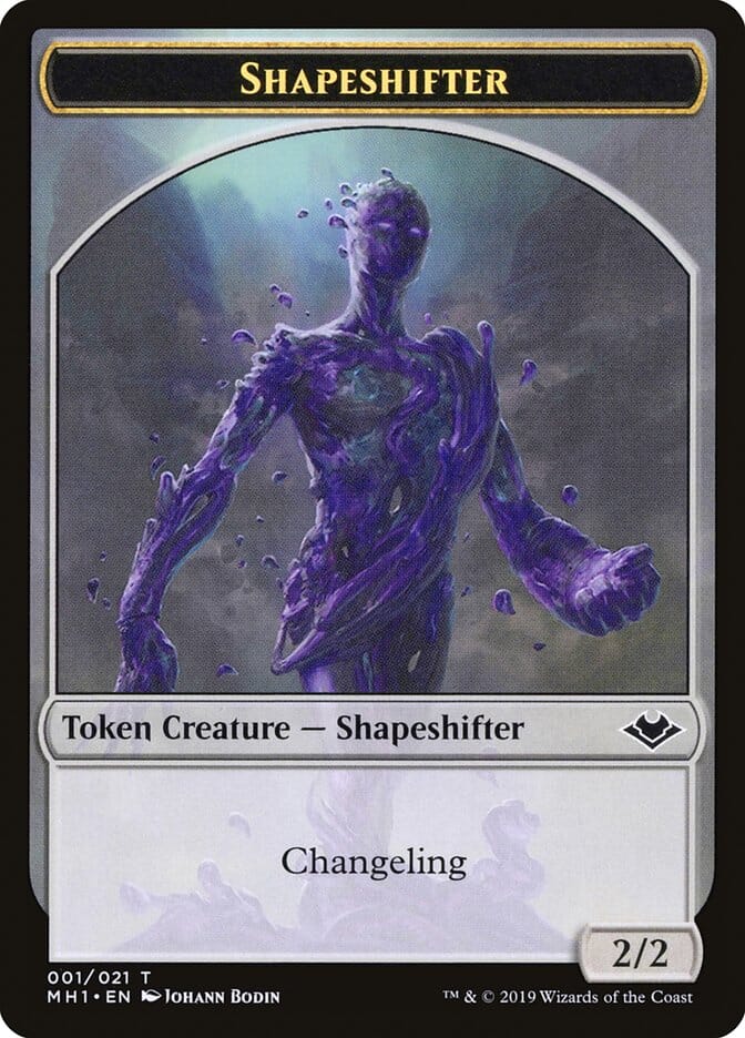 Shapeshifter Token [Modern Horizons Tokens] MTG Single Magic: The Gathering  | Multizone: Comics And Games