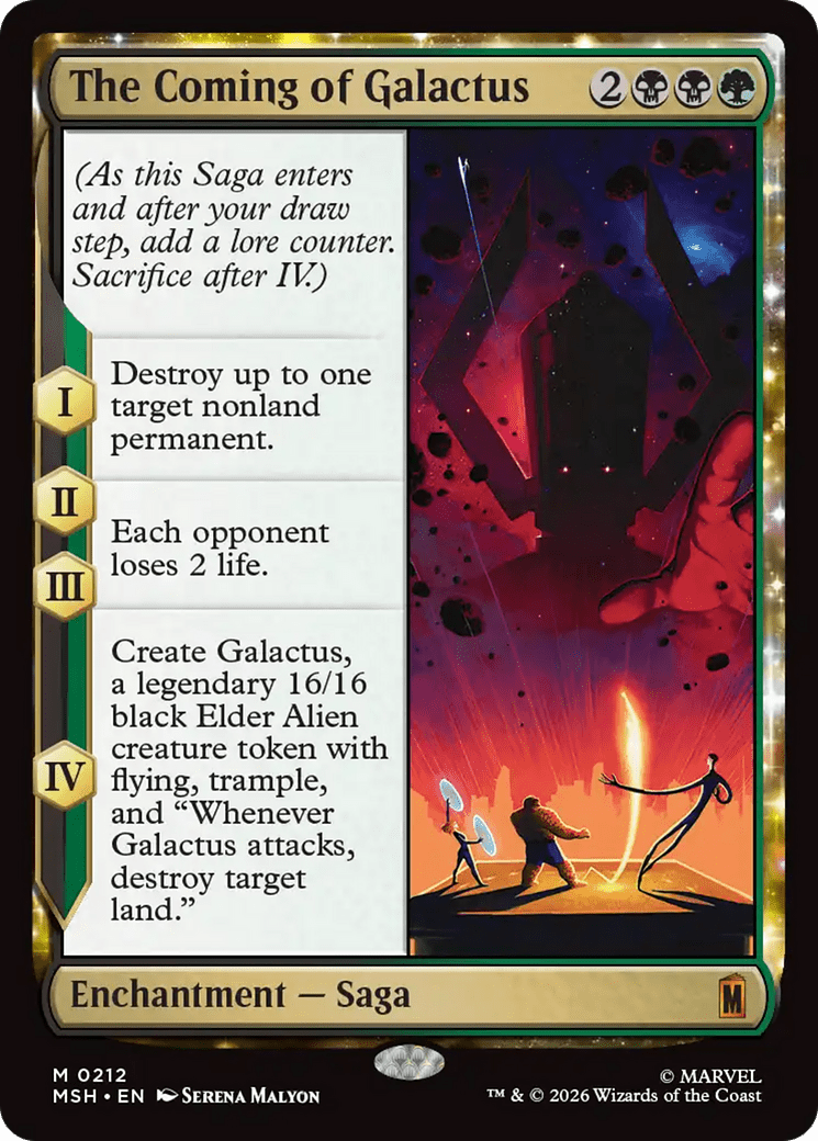 The Coming of Galactus [Marvel Super Heroes] MTG Single Magic: The Gathering  | Multizone: Comics And Games
