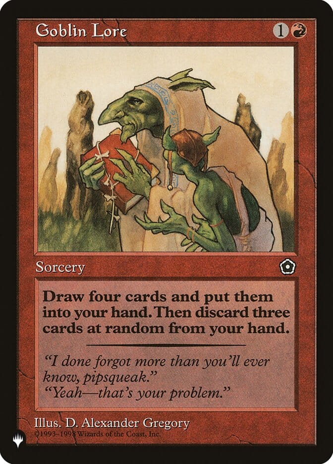 Goblin Lore [The List] MTG Single Magic: The Gathering  | Multizone: Comics And Games