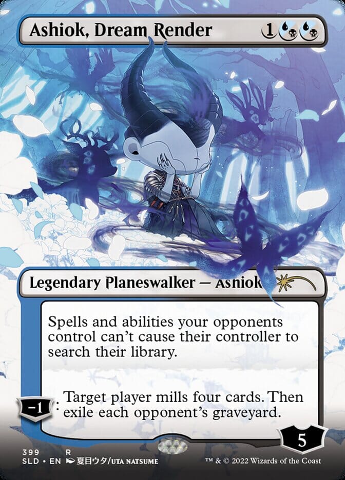 Ashiok, Dream Render (Borderless) [Secret Lair Drop Series] MTG Single Magic: The Gathering  | Multizone: Comics And Games