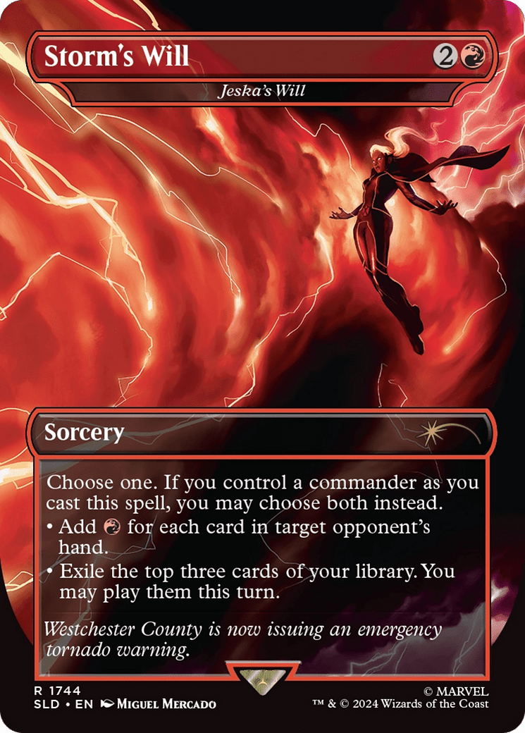 Storm's Will - Jeska's Will [Secret Lair Drop Series] MTG Single Magic: The Gathering  | Multizone: Comics And Games