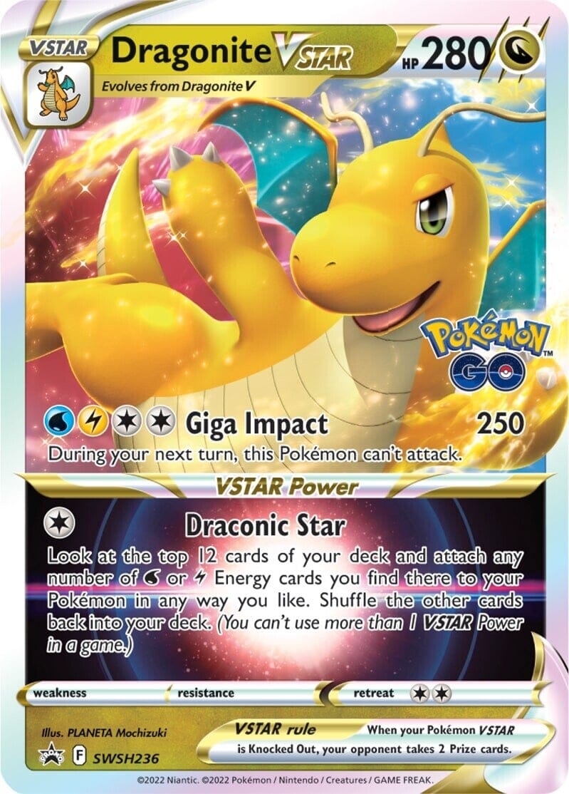 Dragonite VSTAR (SWSH236) [Sword & Shield: Black Star Promos] Pokemon Single Pokémon  | Multizone: Comics And Games
