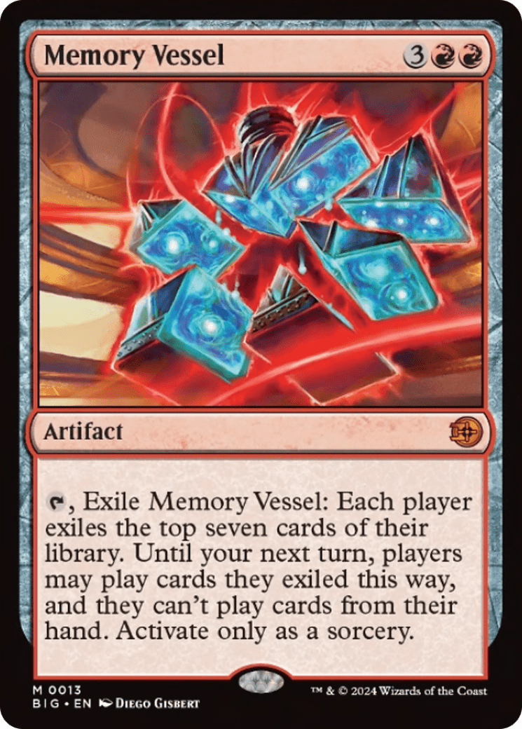 Memory Vessel [Outlaws of Thunder Junction: The Big Score] MTG Single Magic: The Gathering  | Multizone: Comics And Games