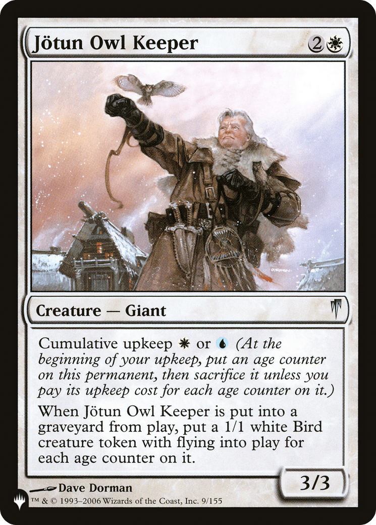 Jotun Owl Keeper [The List] MTG Single Magic: The Gathering  | Multizone: Comics And Games