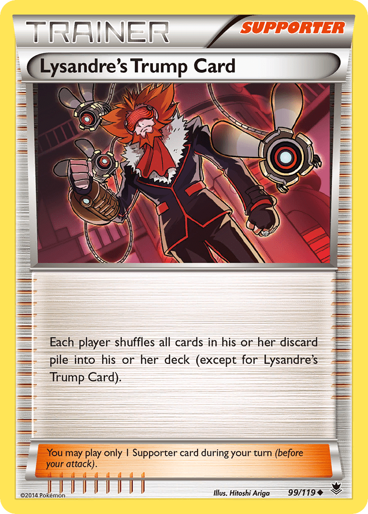 Lysandre's Trump Card (99/119) [XY: Phantom Forces] Pokemon Single Pokémon  | Multizone: Comics And Games