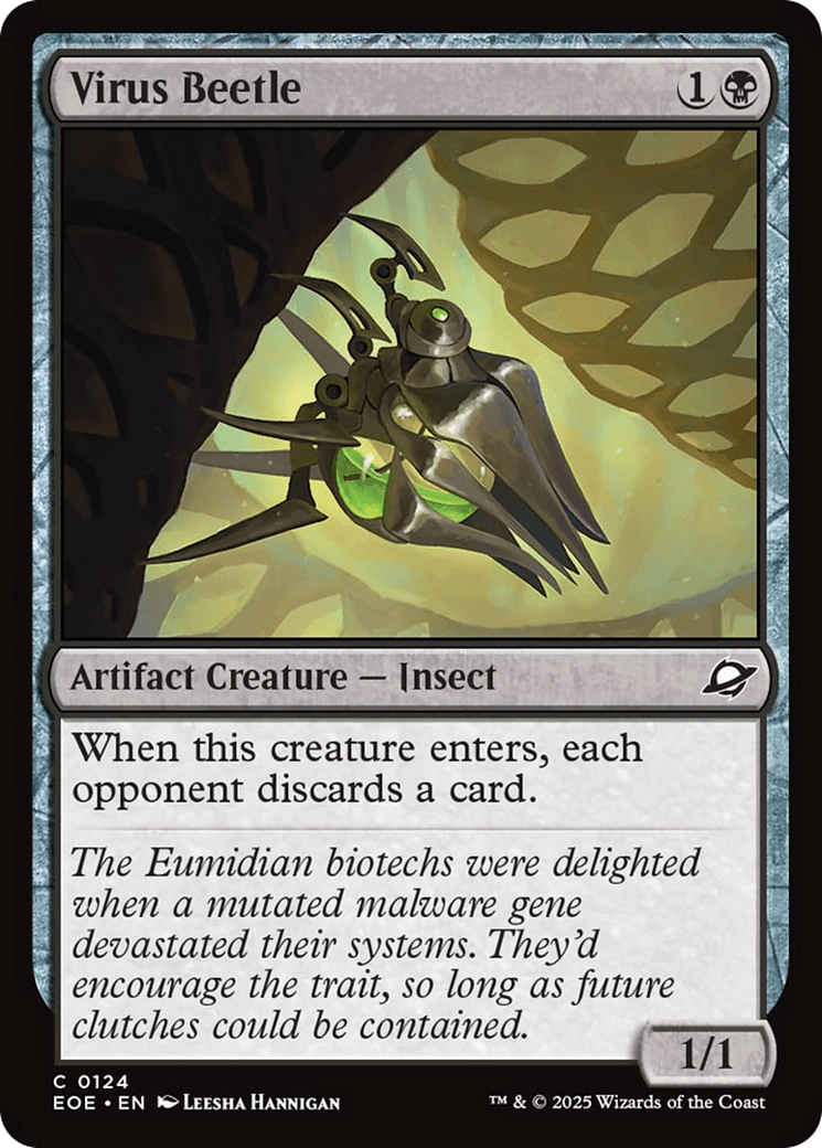 Virus Beetle [Edge of Eternities] MTG Single Magic: The Gathering  | Multizone: Comics And Games