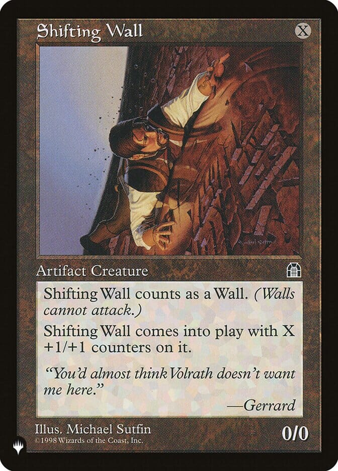 Shifting Wall [The List] MTG Single Magic: The Gathering  | Multizone: Comics And Games