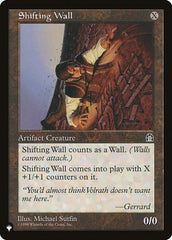 Shifting Wall [The List] MTG Single Magic: The Gathering  | Multizone: Comics And Games