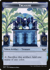 Boar // Treasure Double-Sided Token [Outlaws of Thunder Junction Commander Tokens] MTG Single Magic: The Gathering  | Multizone: Comics And Games