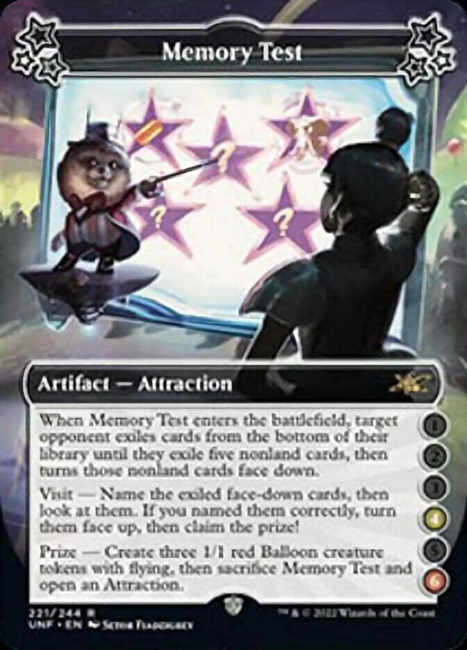 Memory Test (4-6) [Unfinity] MTG Single Magic: The Gathering  | Multizone: Comics And Games