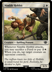 Nimble Hobbit [The Lord of the Rings: Tales of Middle-Earth] MTG Single Magic: The Gathering  | Multizone: Comics And Games