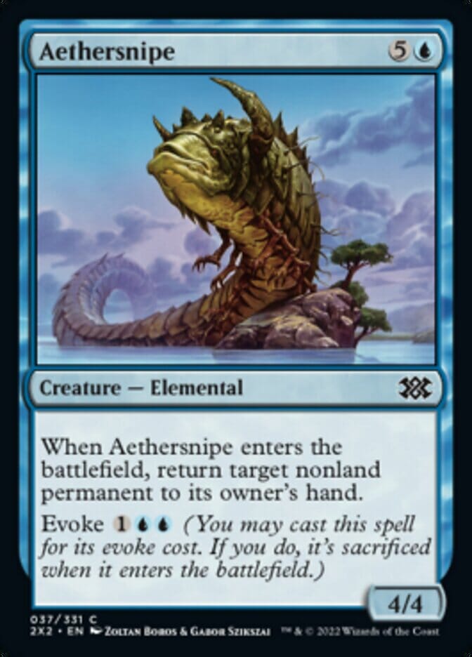 Aethersnipe [Double Masters 2022] MTG Single Magic: The Gathering  | Multizone: Comics And Games