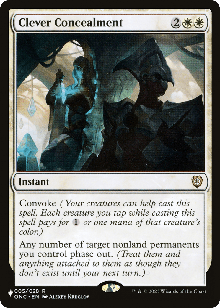 Clever Concealment [The List] MTG Single Magic: The Gathering  | Multizone: Comics And Games