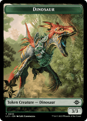 Map // Dinosaur (0010) Double-Sided Token [The Lost Caverns of Ixalan Tokens] MTG Single Magic: The Gathering  | Multizone: Comics And Games