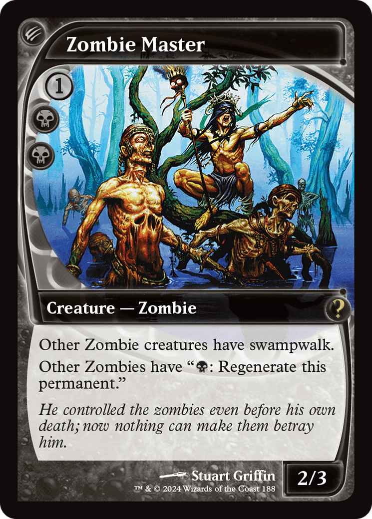 Zombie Master (Future Sight) [Mystery Booster 2] MTG Single Magic: The Gathering  | Multizone: Comics And Games